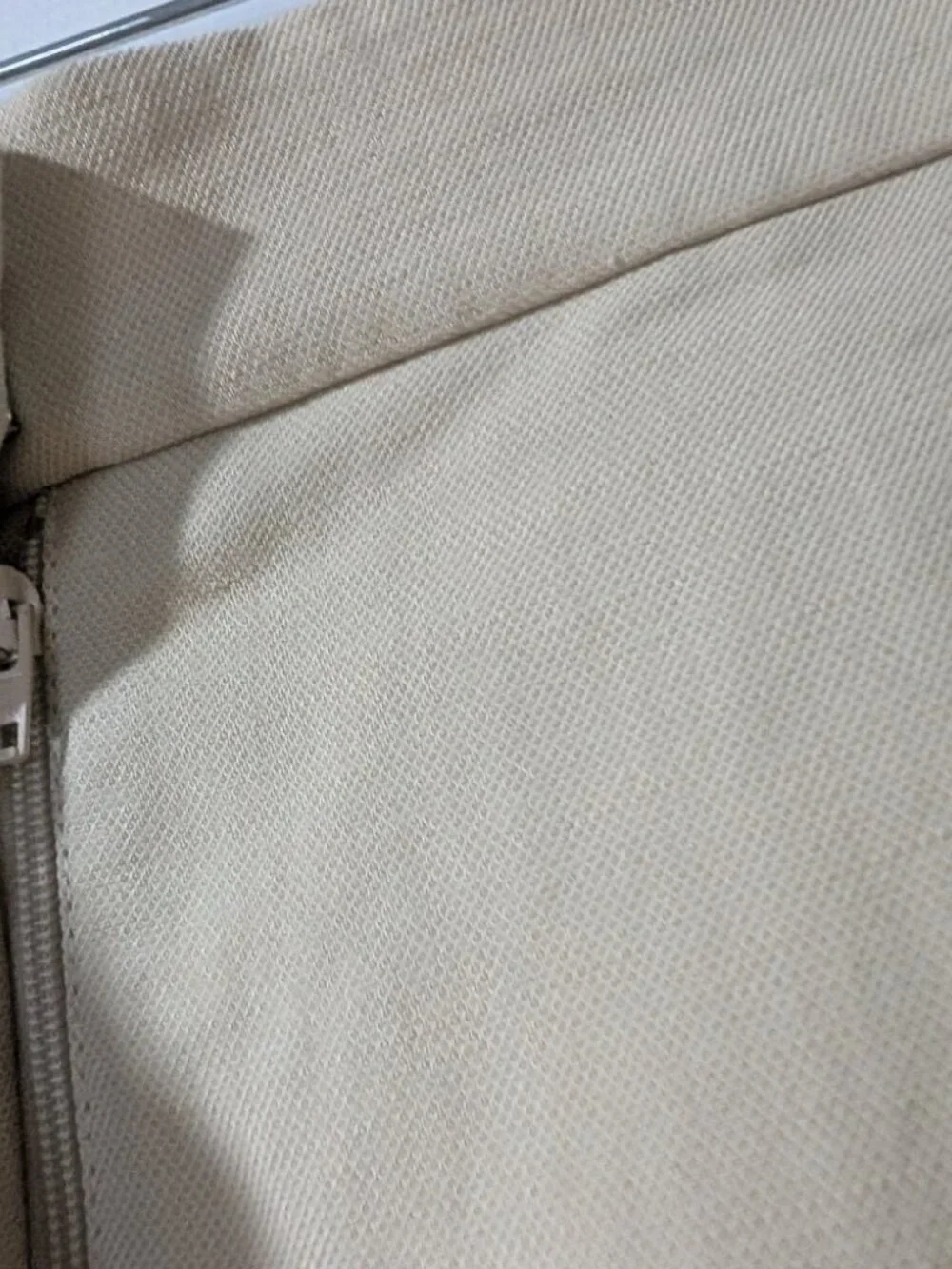 NEW COS | Relaxed Linen-Blend Wide-Leg Trousers in Beige (38, US 6)